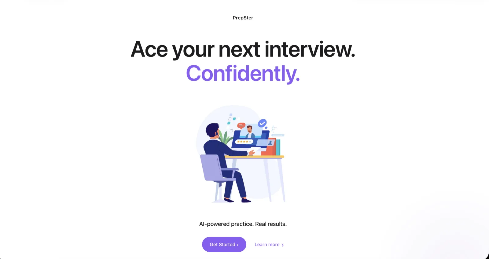 PrepSter screen 1